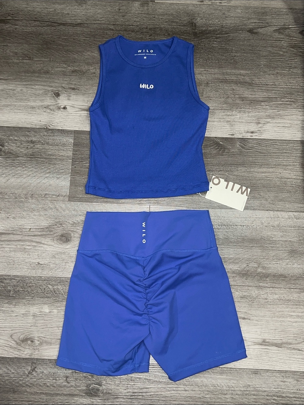 WILO Tank Top & Shorts Set, size M, NEW - Picture 6 of 12